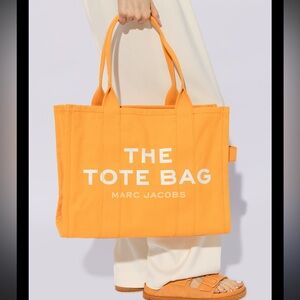 Marc Jacobs Mustard Yellow travel Tote Bag